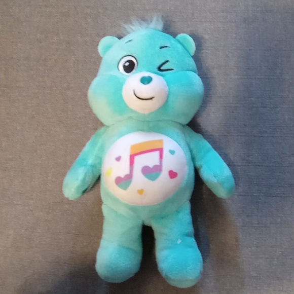 CARE BEARS Heartsong Bear 9 inch plush by BASIC FUN! - Picture 1 of 3